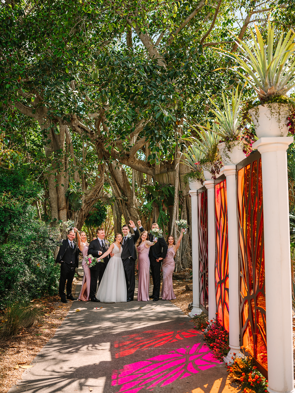 marie-selby-gardens-florida-spring-wedding-sunset-photos