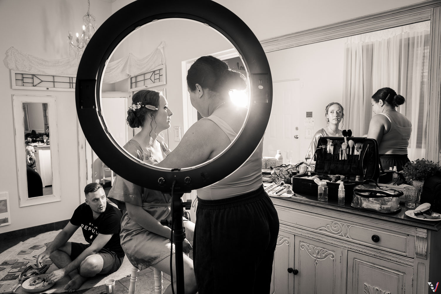 Getting ready bride photography real moments