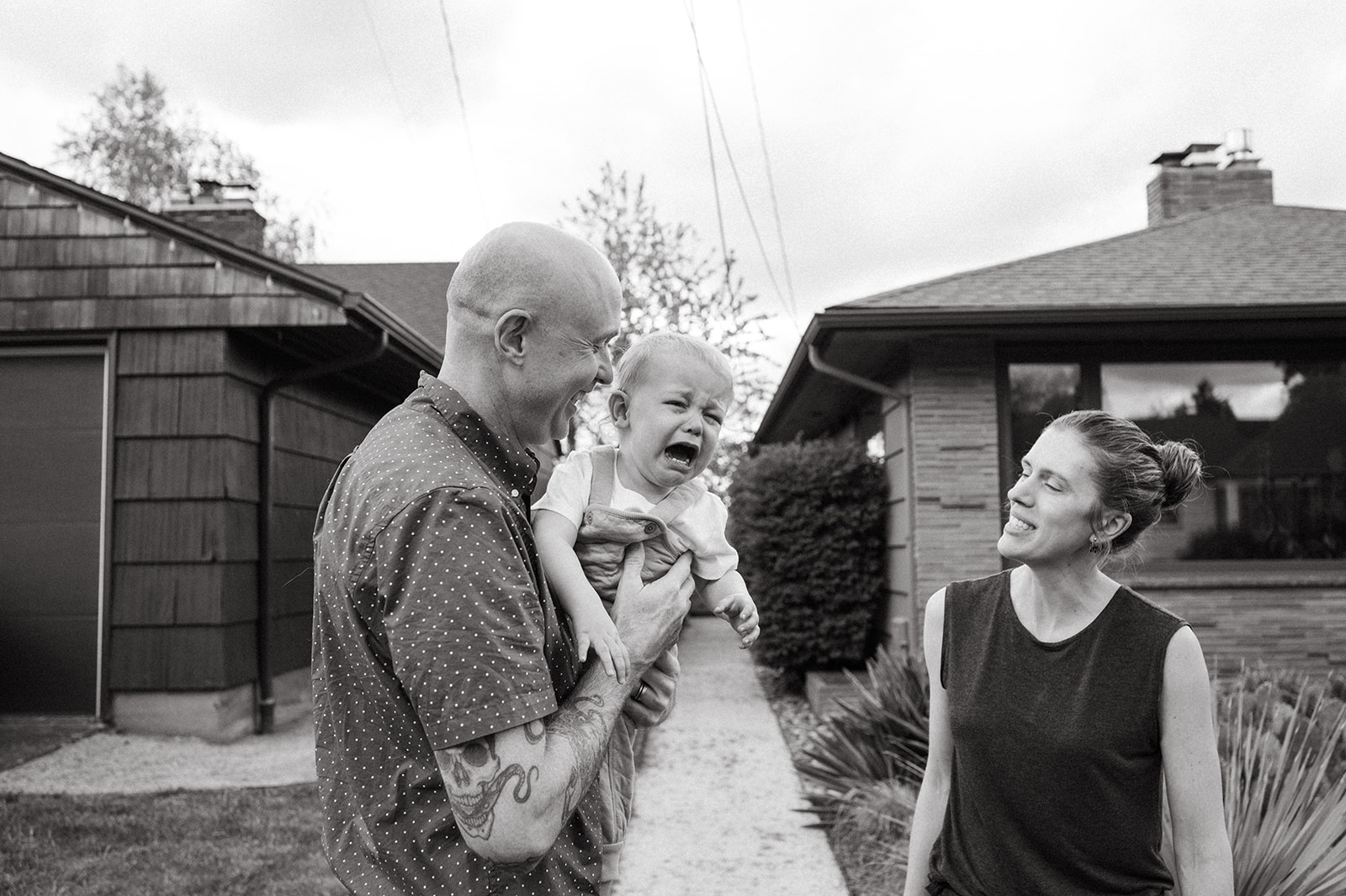 Candid Family Portrait Photography in Portland with big feelings