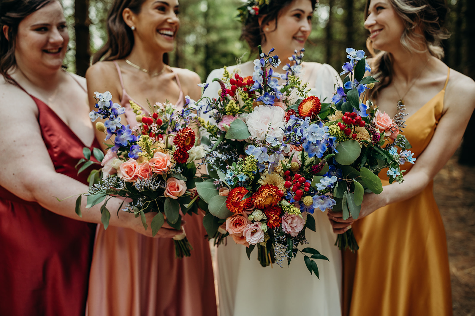 The gorgeous flowers should be the inspiration for many bridal bouquets to come