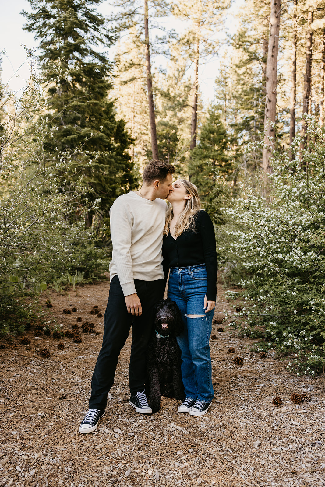 Dani Rawson Photography, a Tahoe-based Engagement Photographer, shares a beautiful summer engagement session in North La
