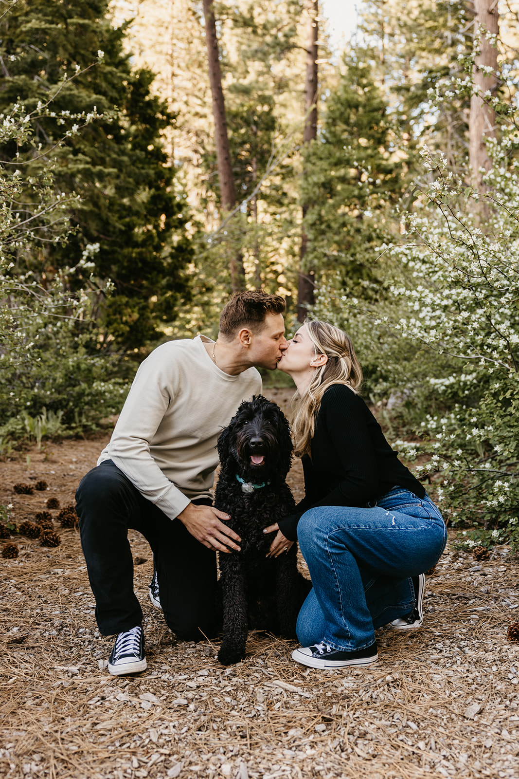Dani Rawson Photography, a Tahoe-based Engagement Photographer, shares a beautiful summer engagement session in North La