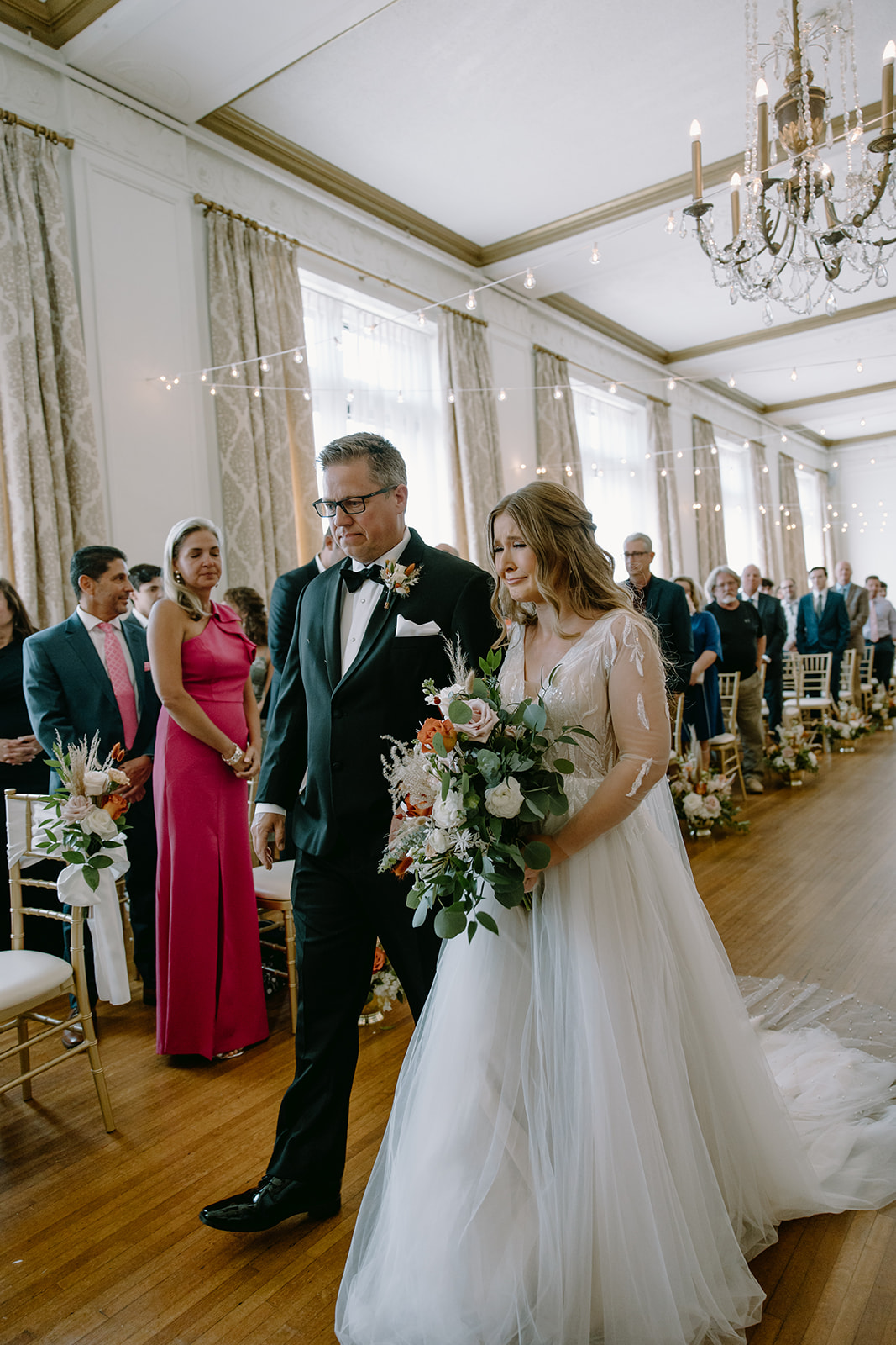 Summer wedding at Hotel Concord, one of the best Charlotte wedding venues in North Carolina.