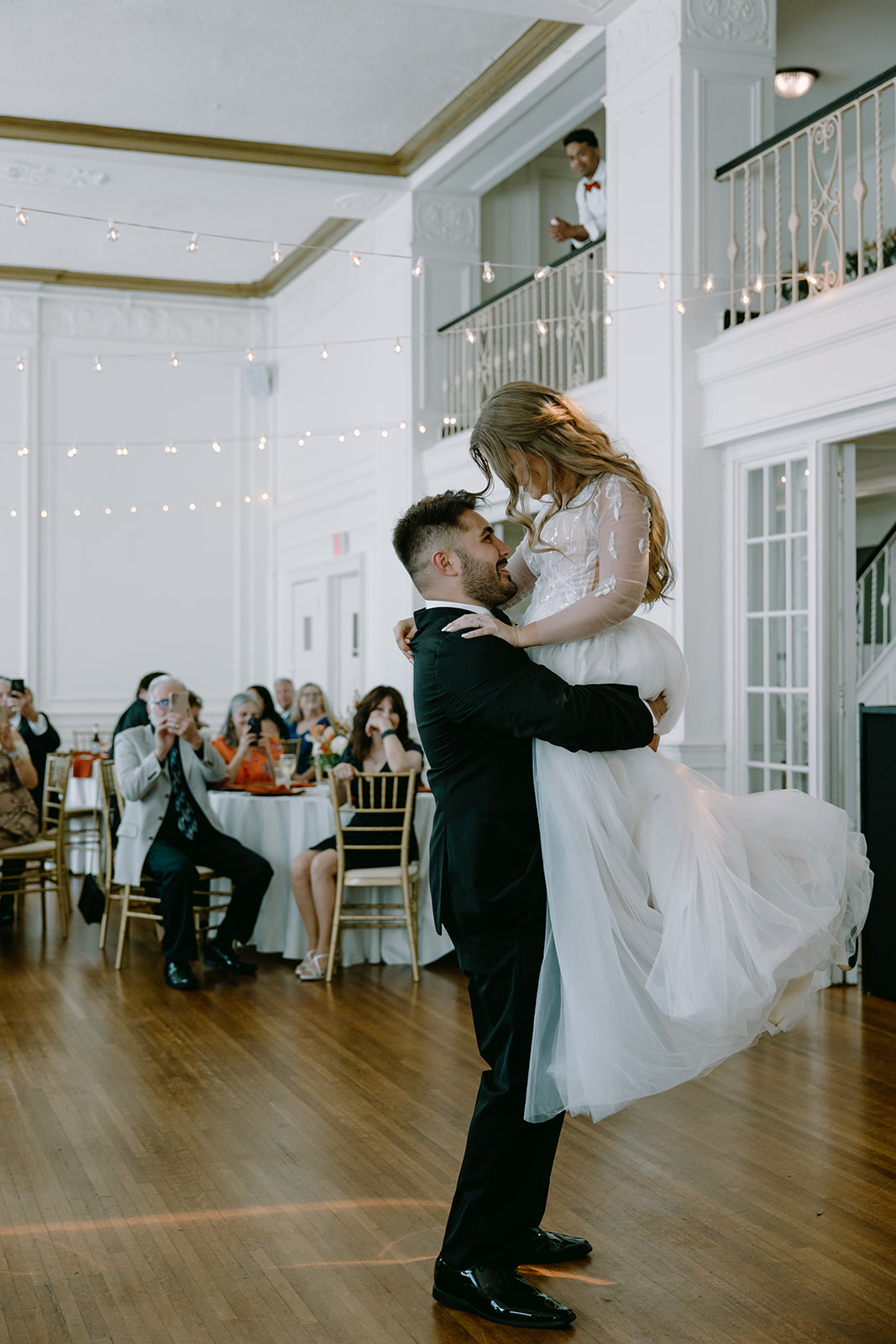 Summer wedding at Hotel Concord, captured by Charlotte Wedding Photographers and Videographers in North Carolina