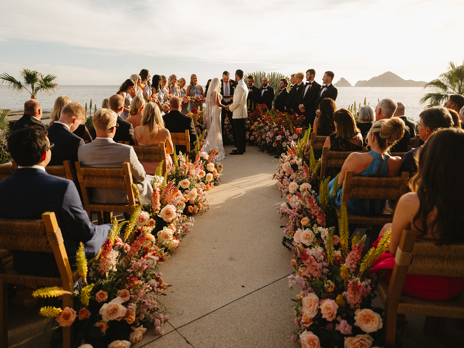 real wedding day at the cape hotel in cabo mexico