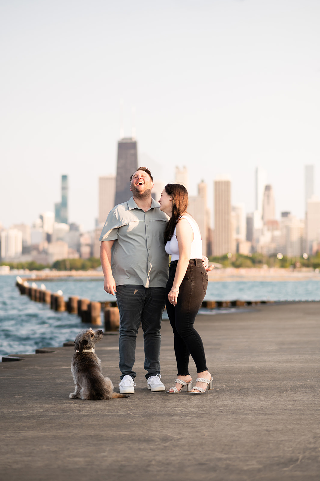 Theater On the Lake Engagement Photographer