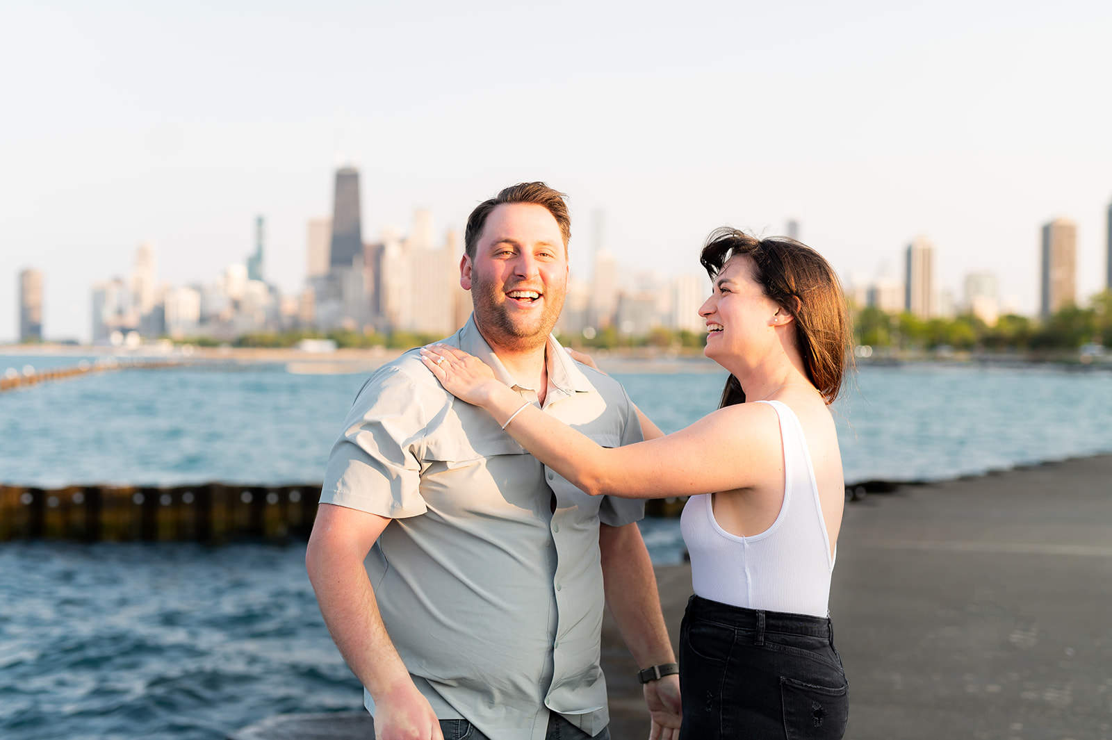 Theater On the Lake Engagement Session