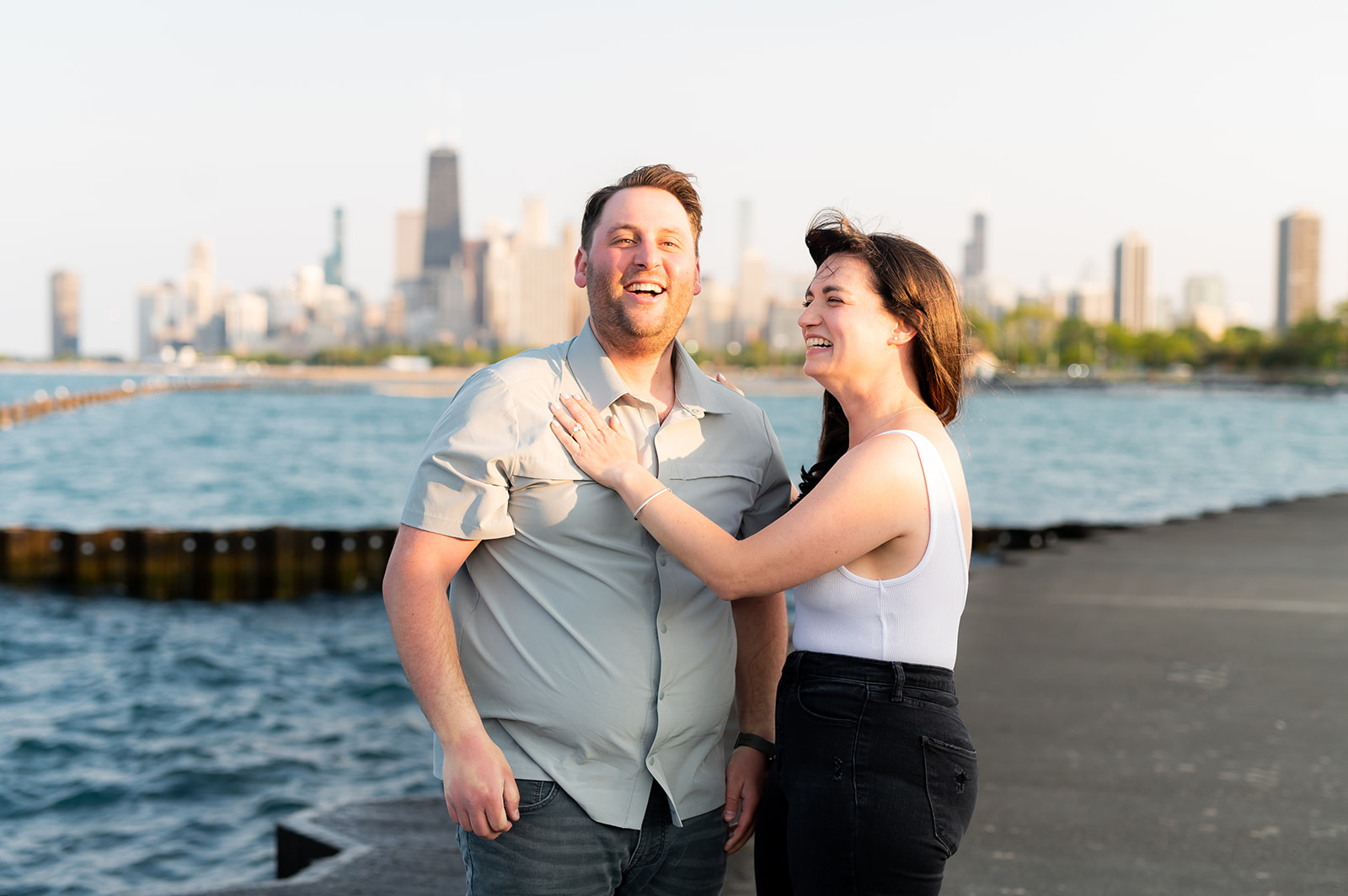 Theater On the Lake Engagement Session