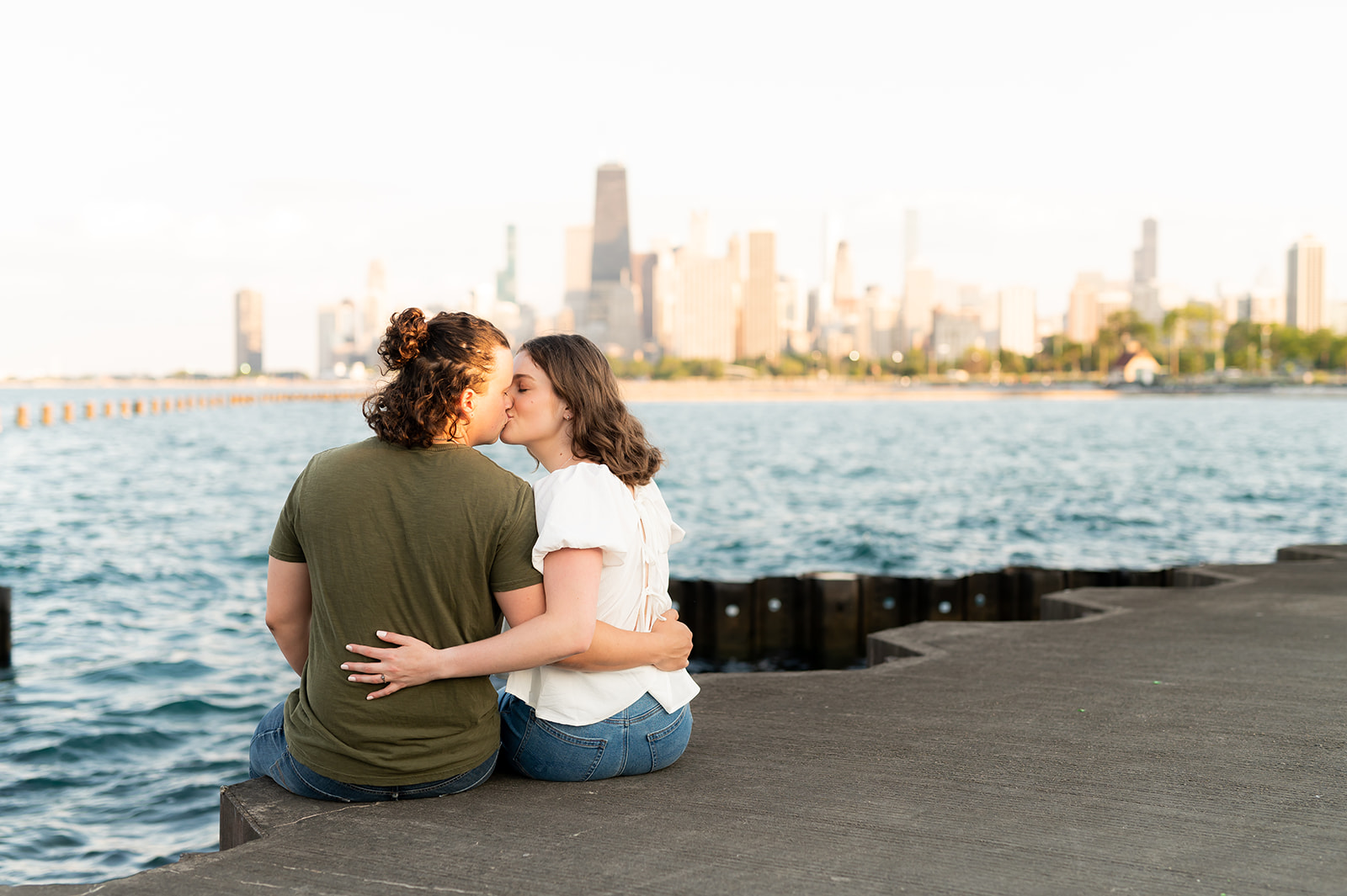 Theater on the Lake Engagement Photographer