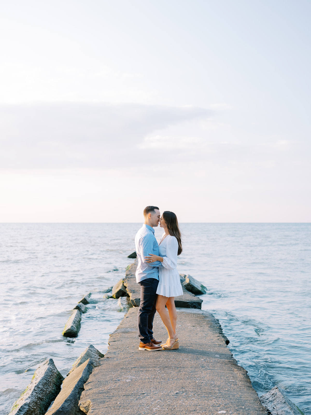 Folly Beach engagement session in Charleston 