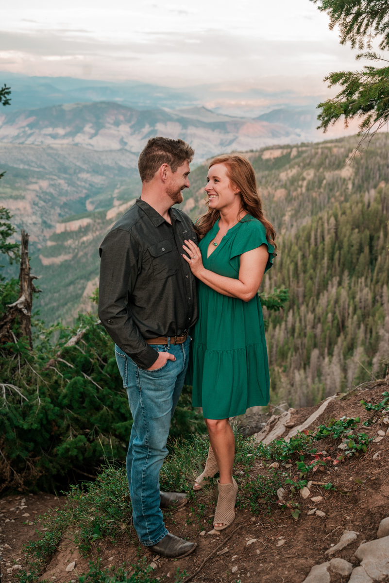 Sarah & John | Engagement Photos on the Flat Tops