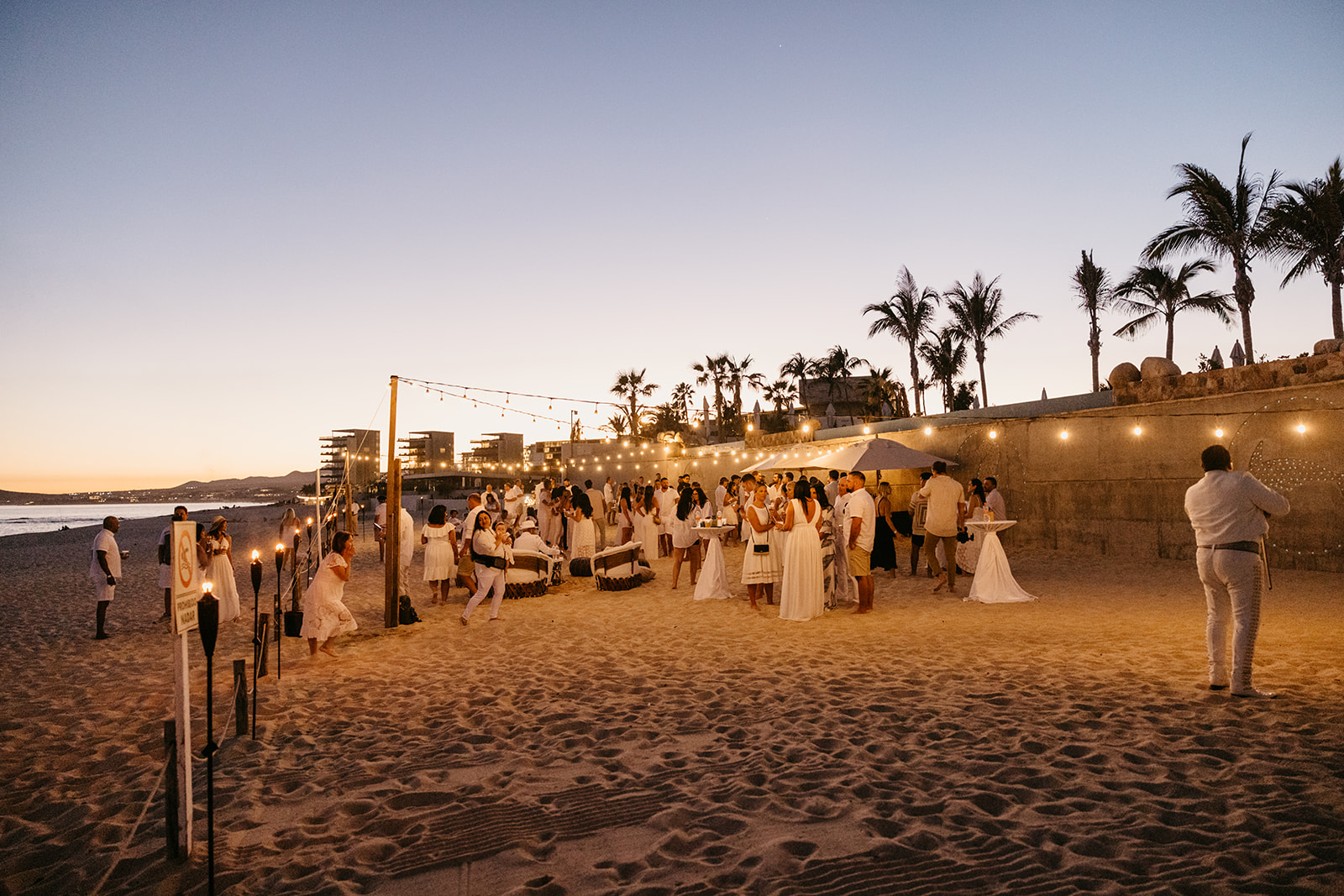 Destination Wedding Photographer, Dani Rawson Photo, shares inspiration for a destination wedding welcome party in Cabo,