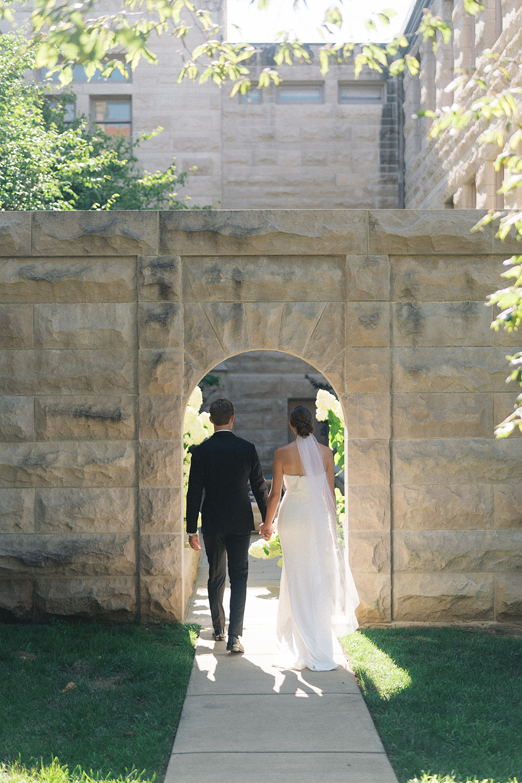 Alumni Hall Wedding on the Indiana University Campus