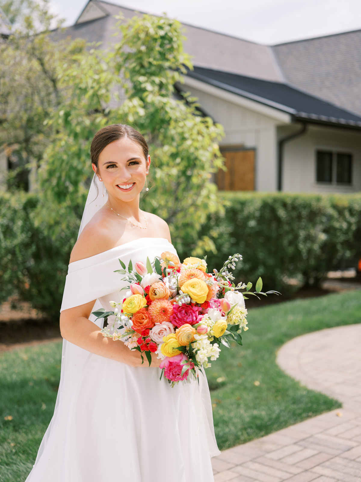 Orchid House Winery wedding bridal portraits 