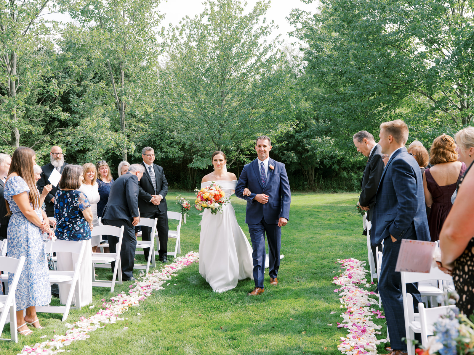 Orchid House Winery outdoor ceremony