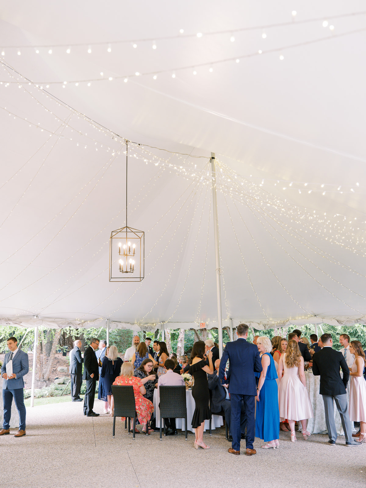Orchid House Winery tented wedding