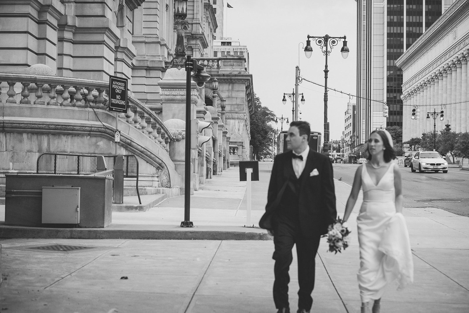 Wedding in downtown Albany New York.