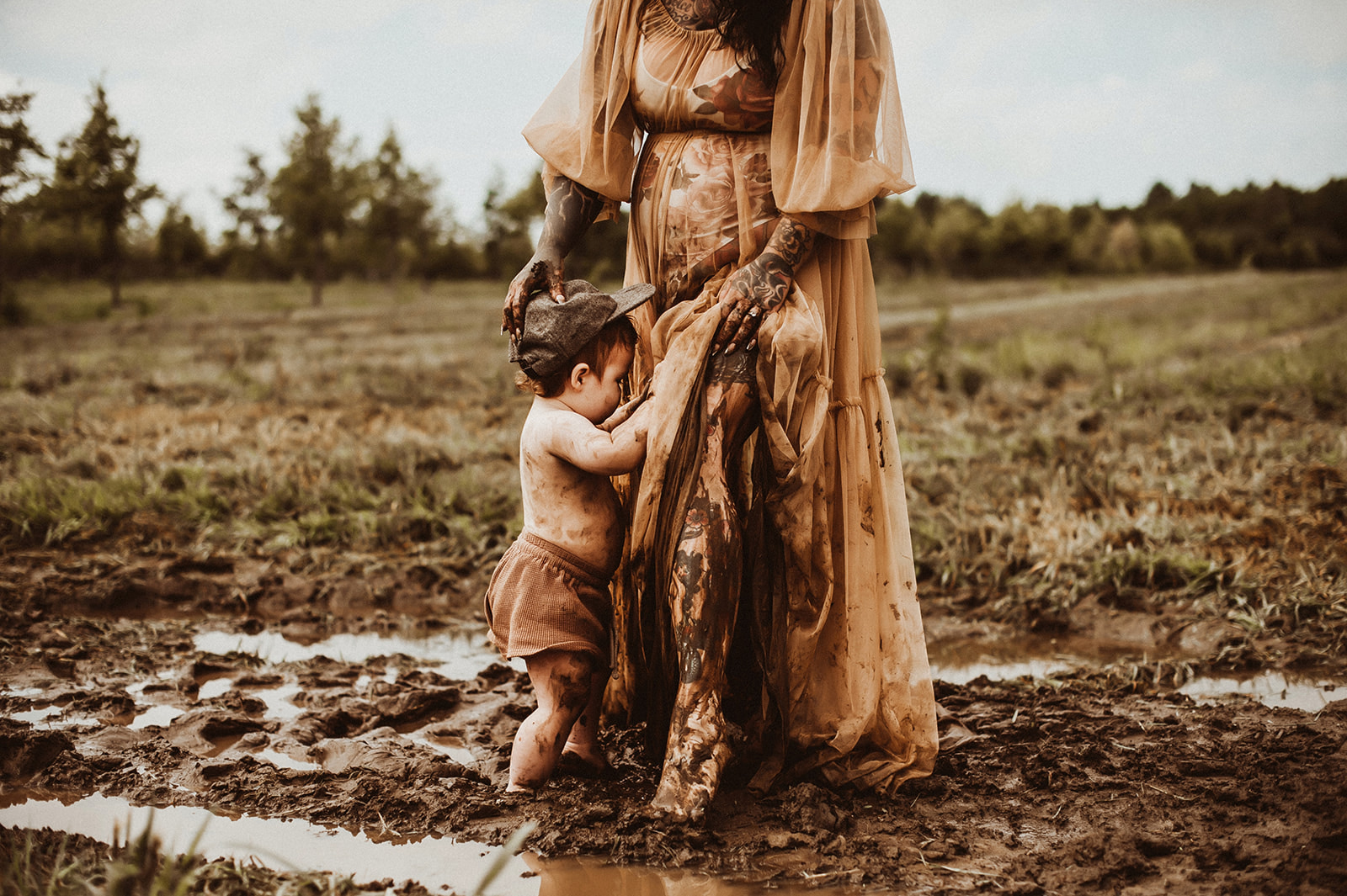 Mom and her son drive from Toronto to play in the mud