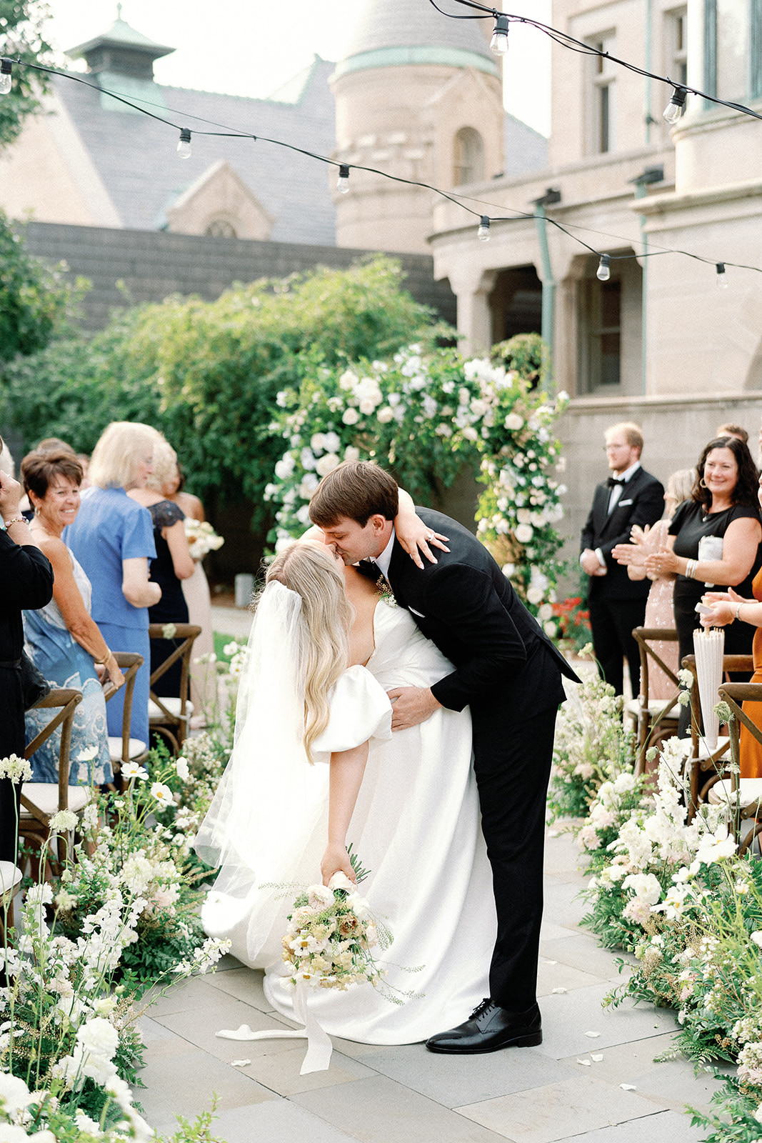 American Swedish Institute Wedding florals by Ashley Fox Designs 