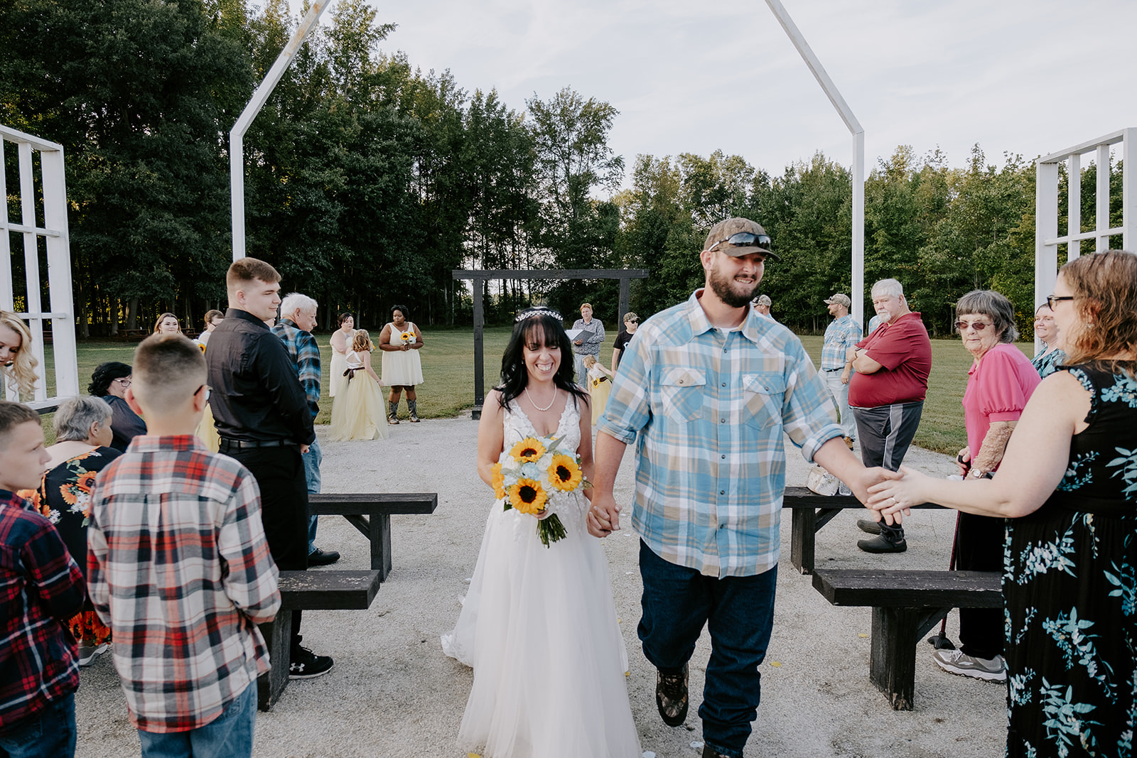 Amanda & Time Rustic Farms Wedding in Townsend, DE