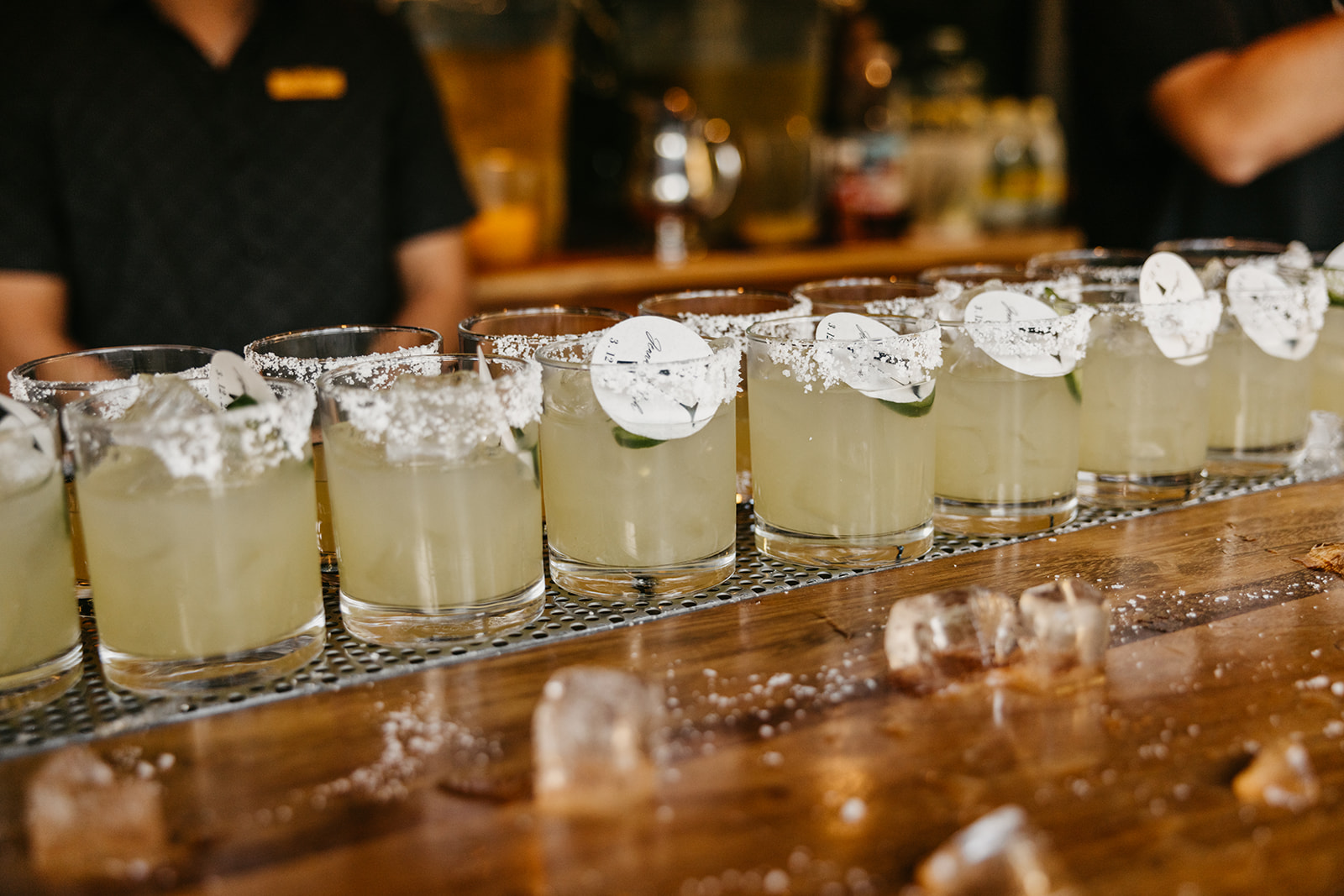 Margaritas with custom additions from Acre Resort Cabo