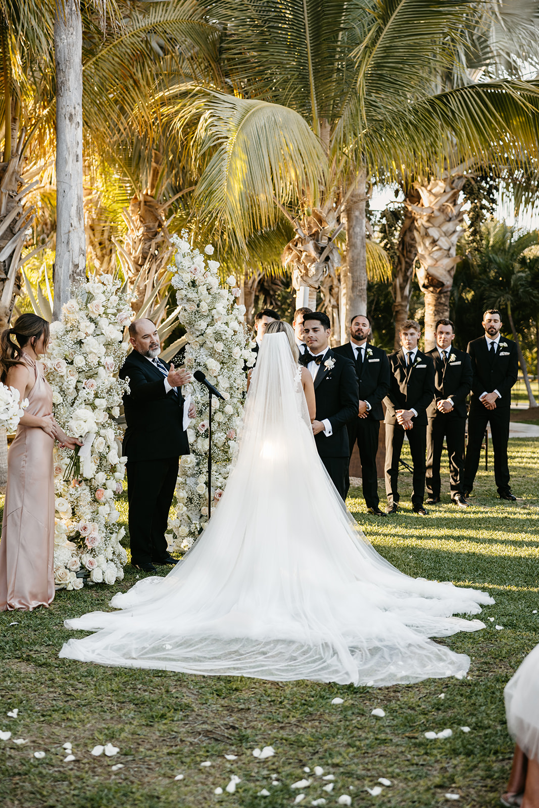 Wedding Ceremony at Acre resort in Cabo San Lucas Mexico