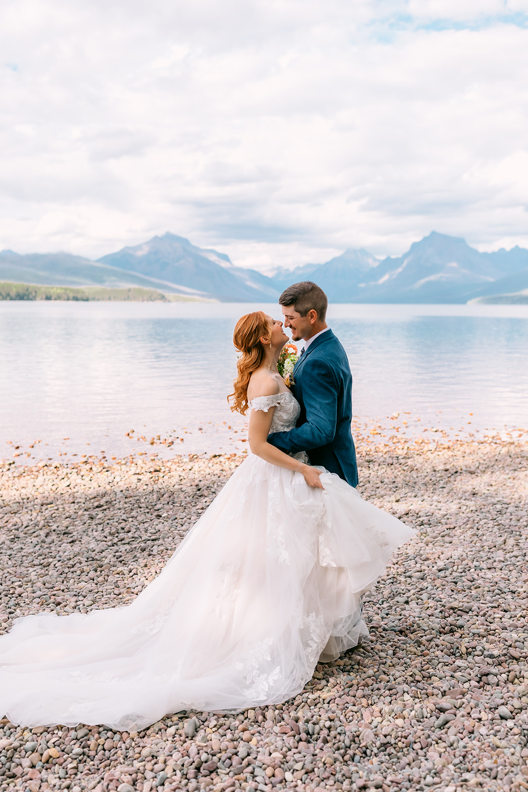 Gorgeous Glacier National Park Wedding 