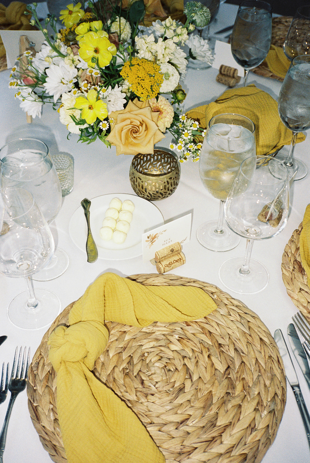 yellow wedding color palette