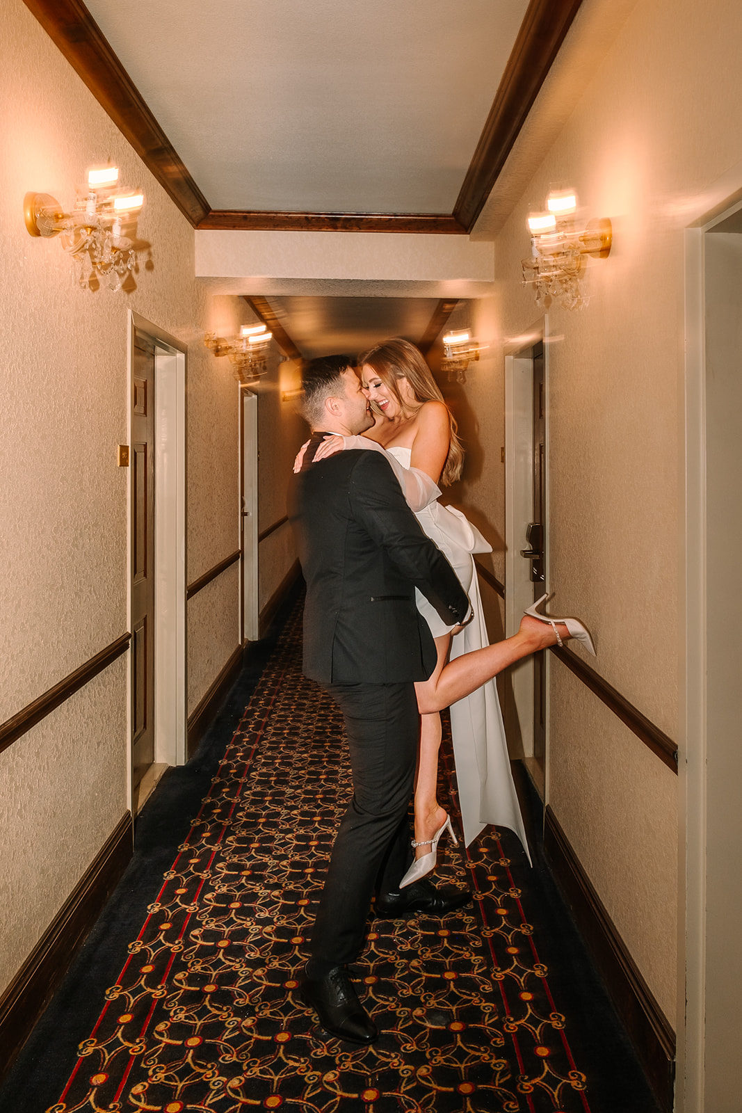 downtown tampa glamorous hotel engagement session photographer