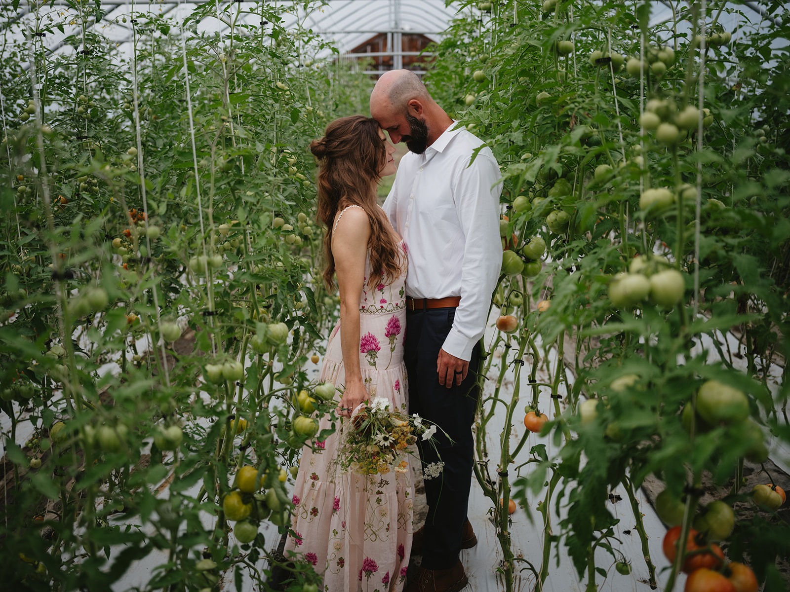 farm wedding photos in vermont
