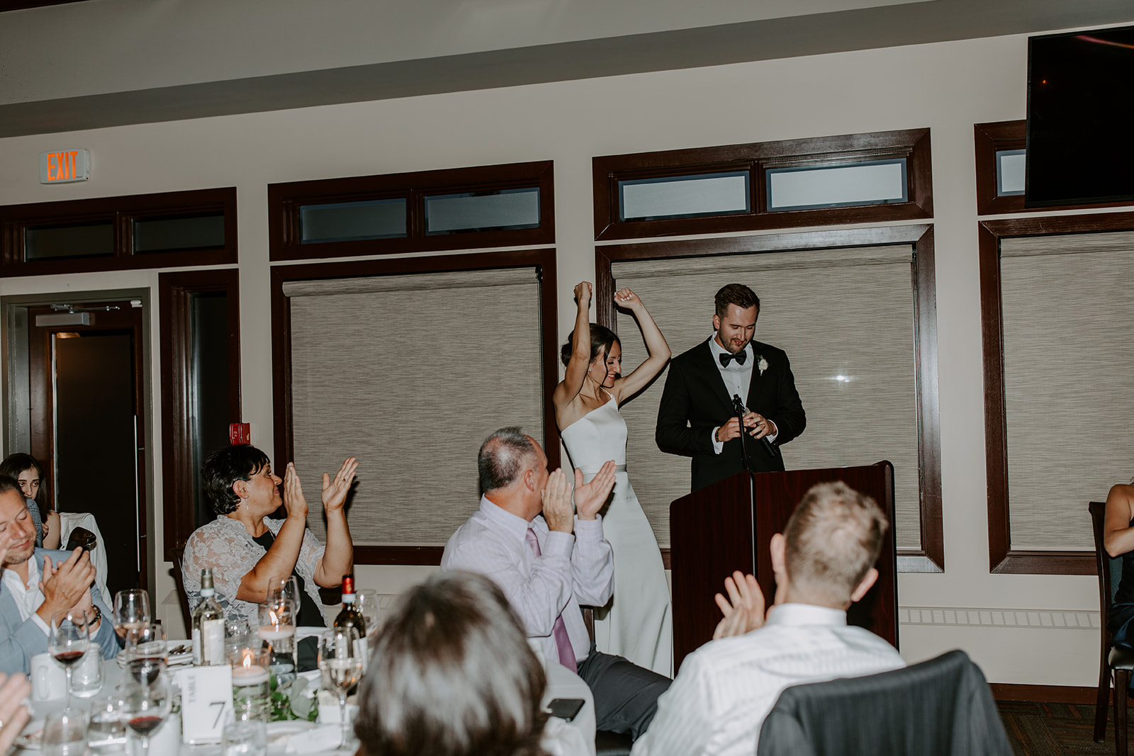 Speeches at Silver Springs Golf Course
