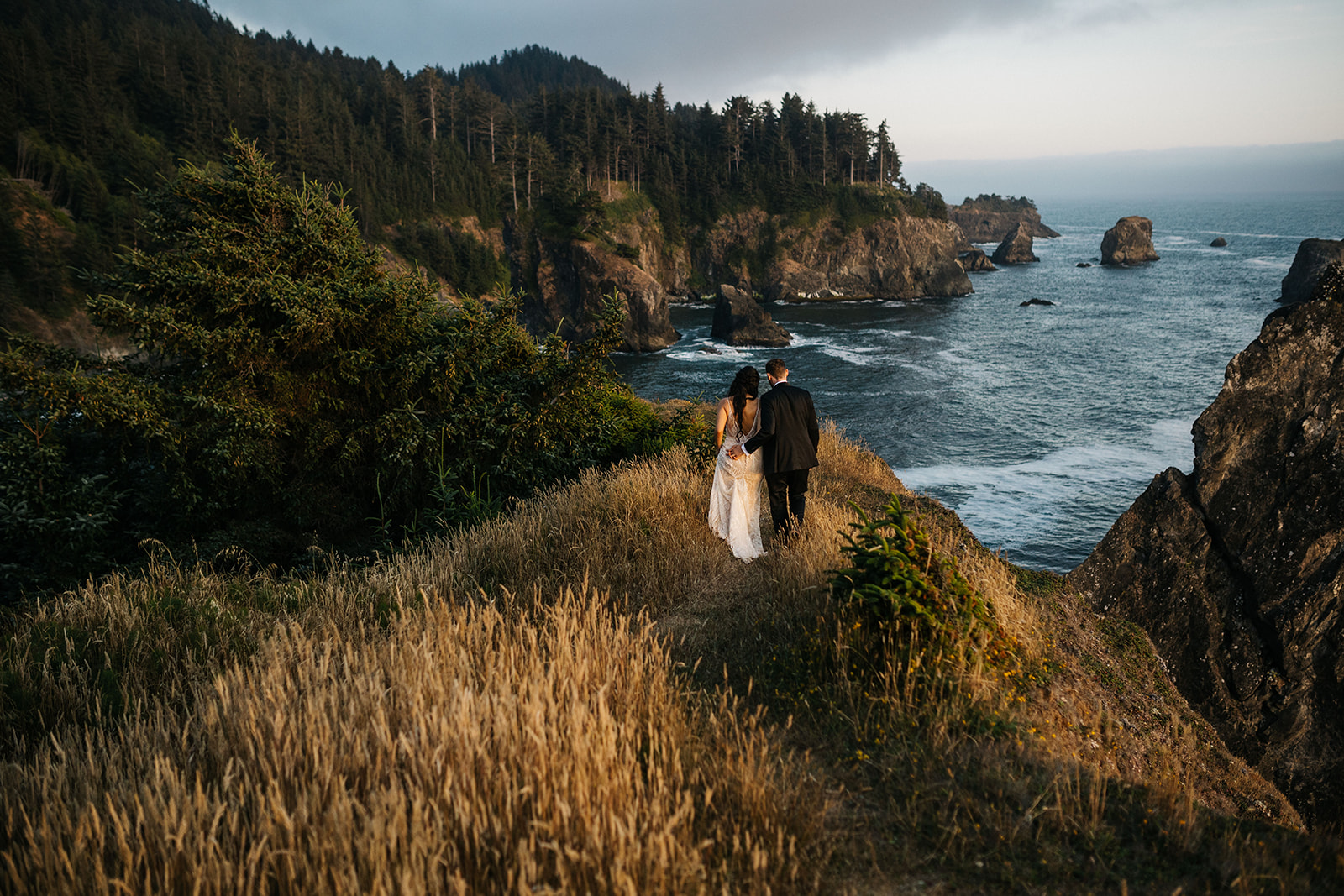 Crook Point Wedding Oregon Coast