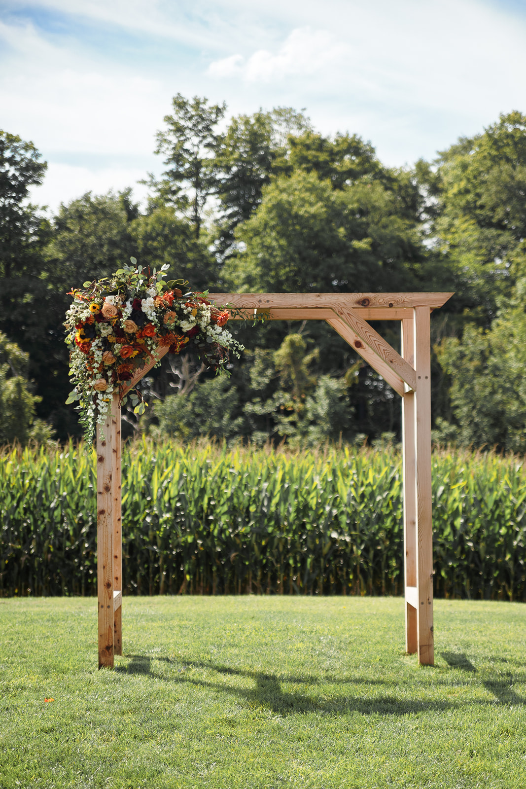 Arlington Acres Tiffin Ohio Wedding Barn Venue fall wedding