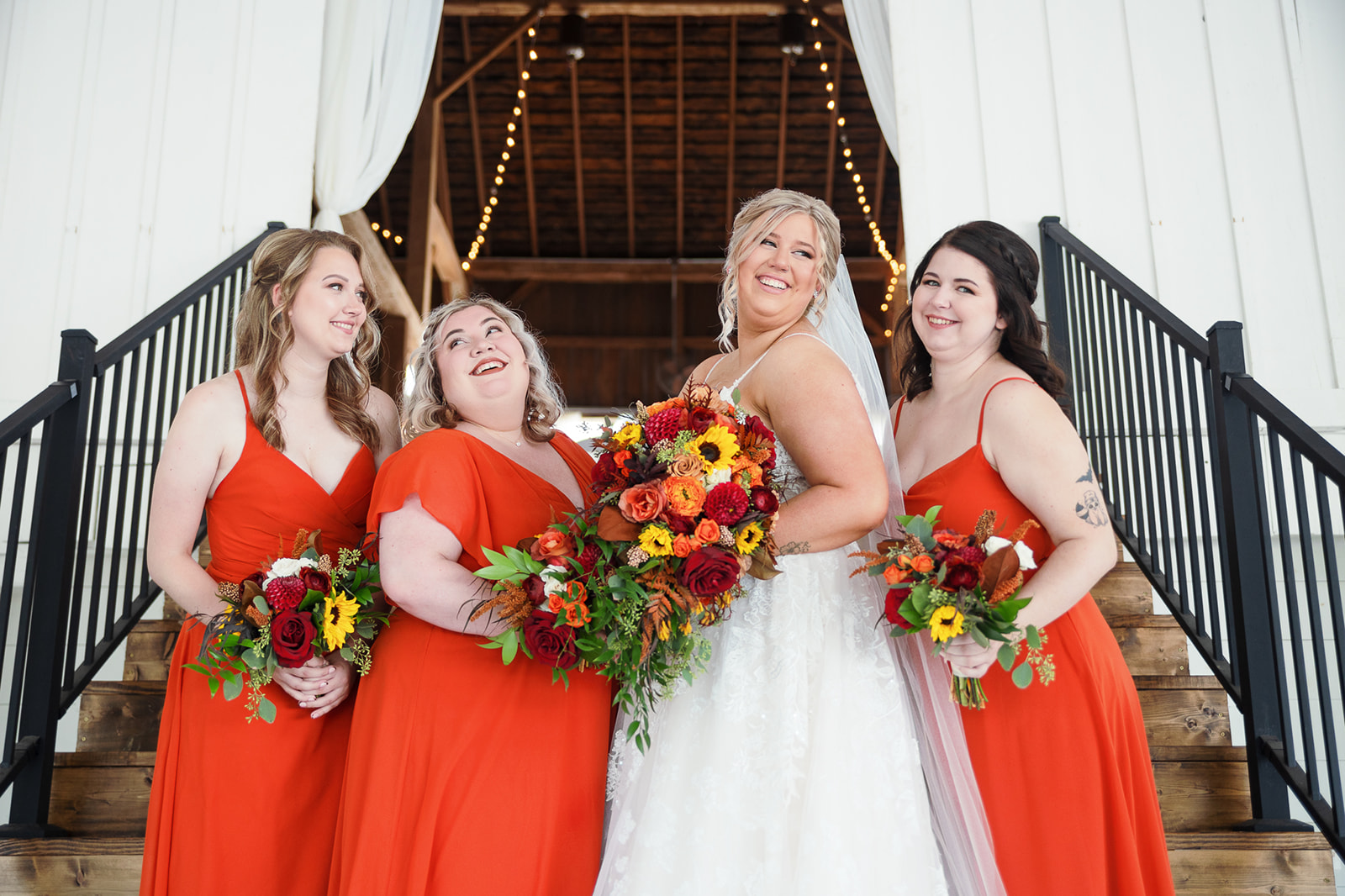 Arlington Acres Tiffin Ohio Wedding Barn Venue fall wedding