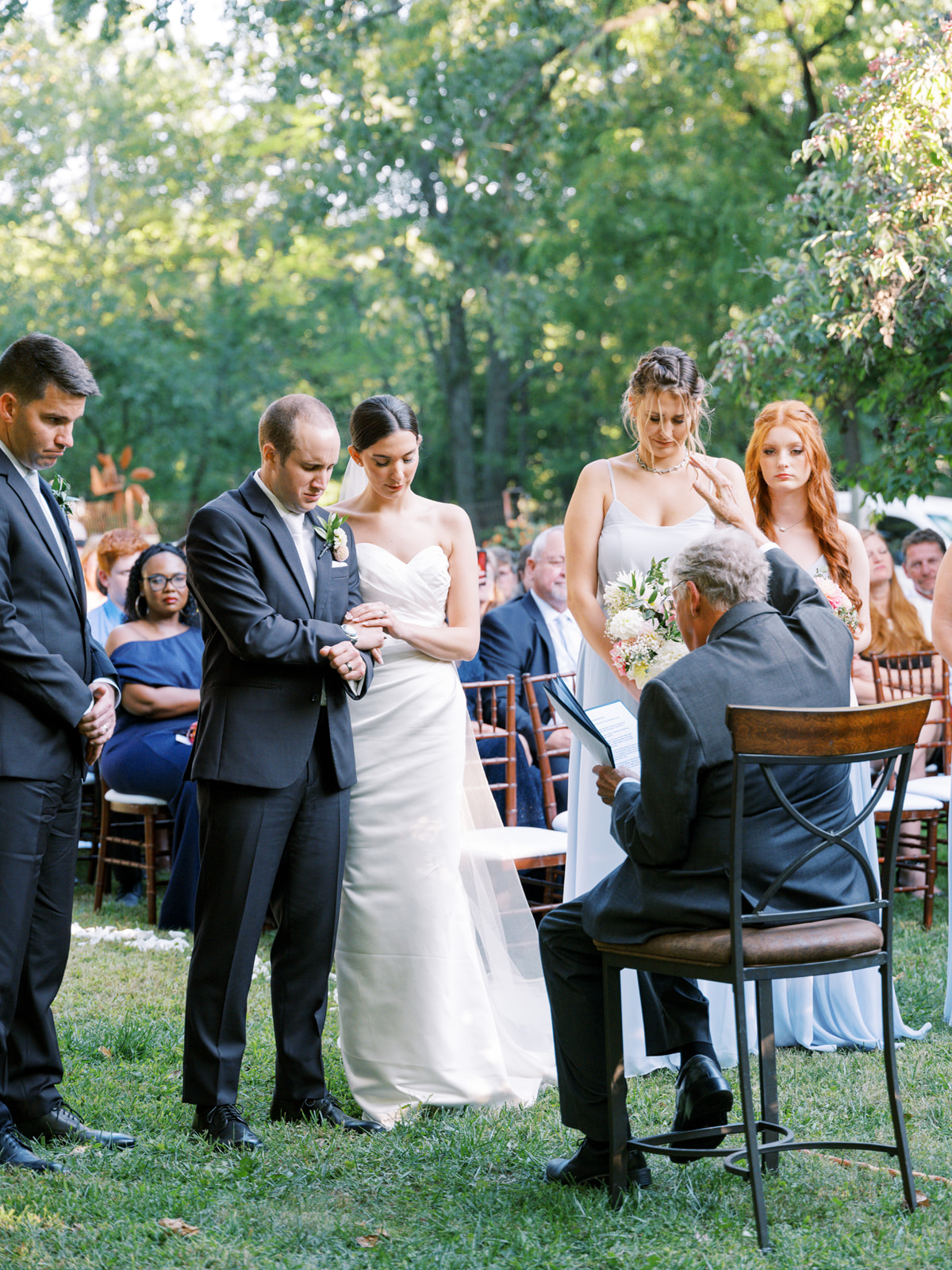 cleveland backyard wedding