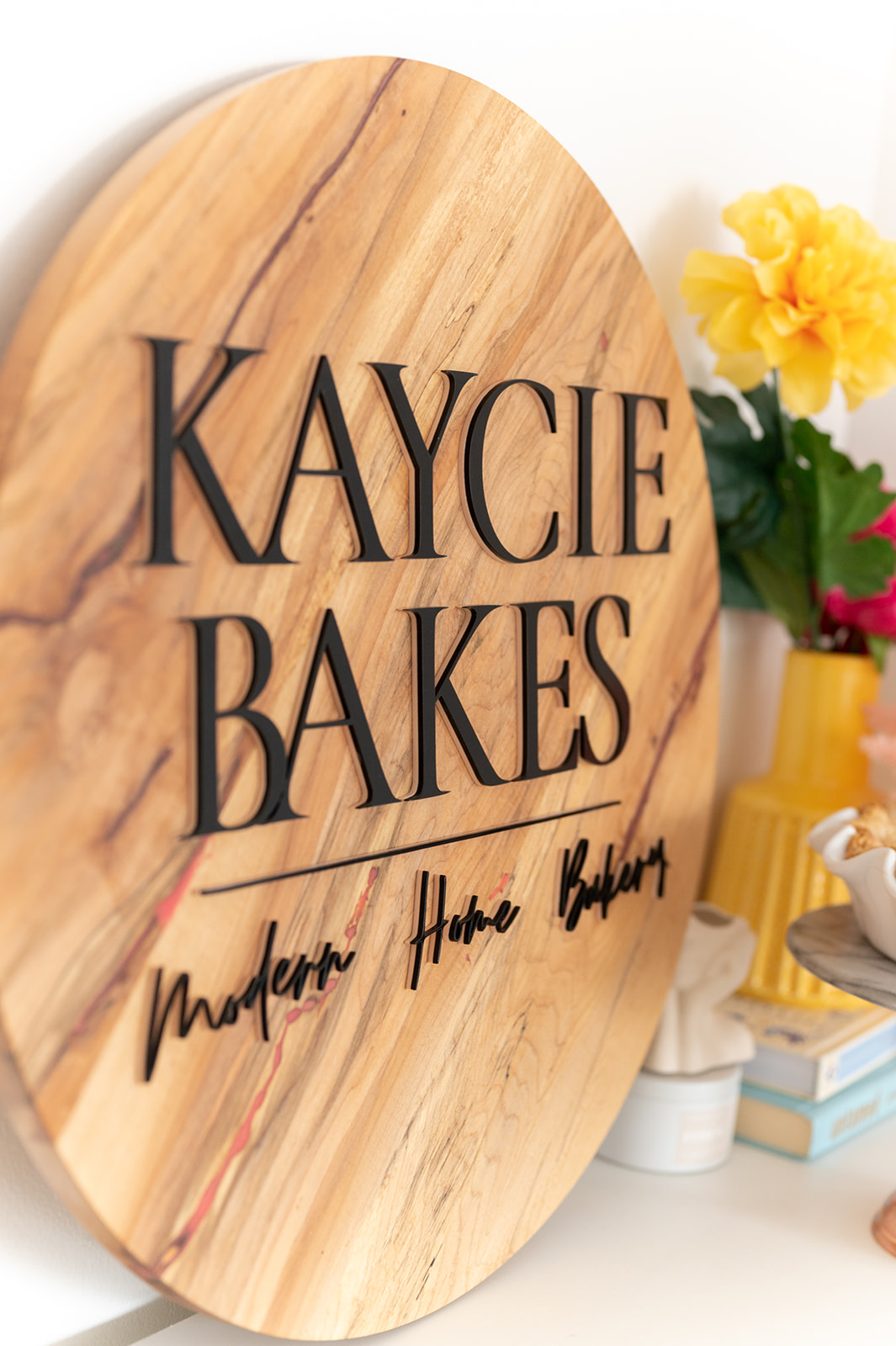Branding photoshoot for local Ottawa modern home bakery Kaycie Bakes