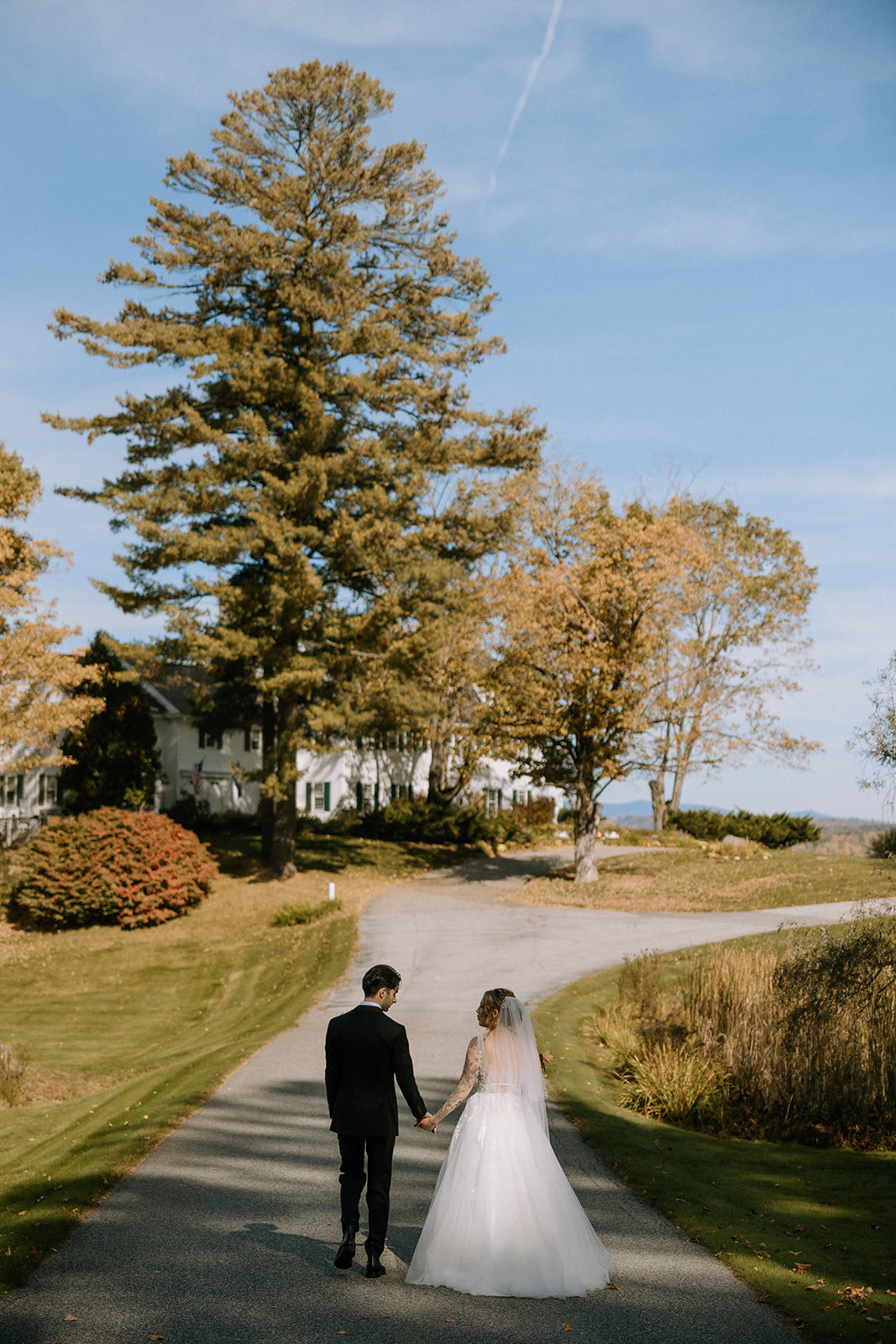 White Mountains Elopement in October at Adair Inn in Bethlehem, New Hampshire
