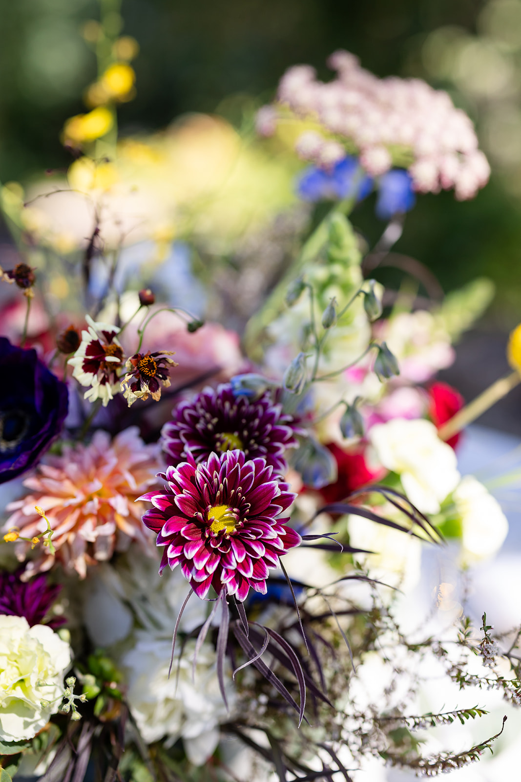 Stunning wedding details Beautiful floral arrangements Intimate garden wedding Capturing love in bloom Backyard wedding 