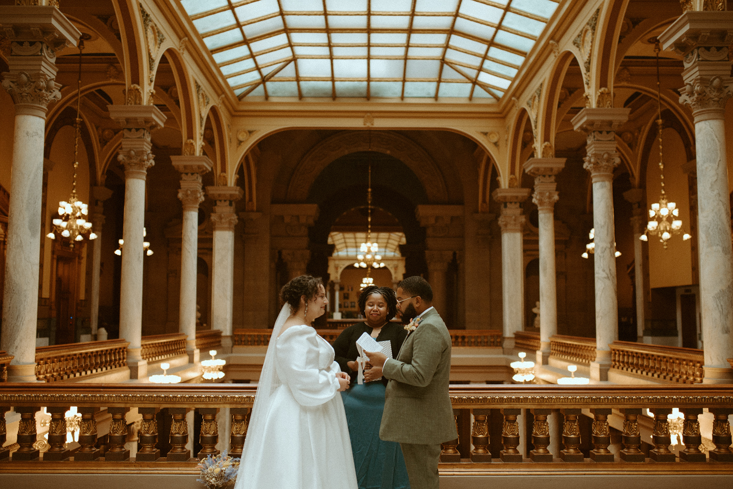 Indianapolis State House Wedding ceremony