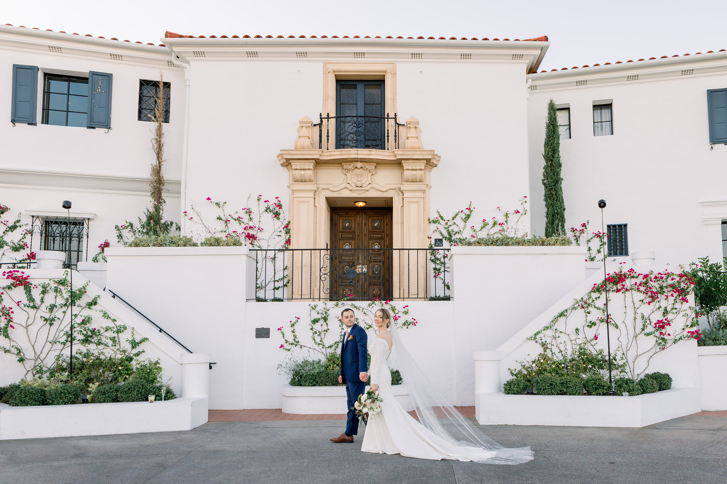 Historic Wrigley Mansion wedding in the heart of Phoenix