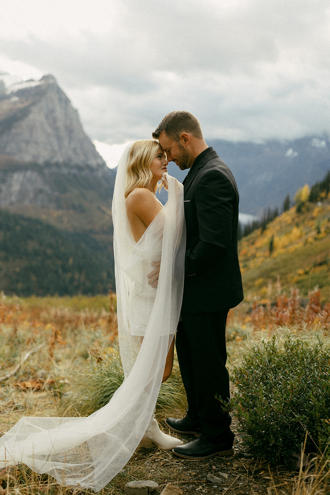 Glacier National Park Elopement in the Fall