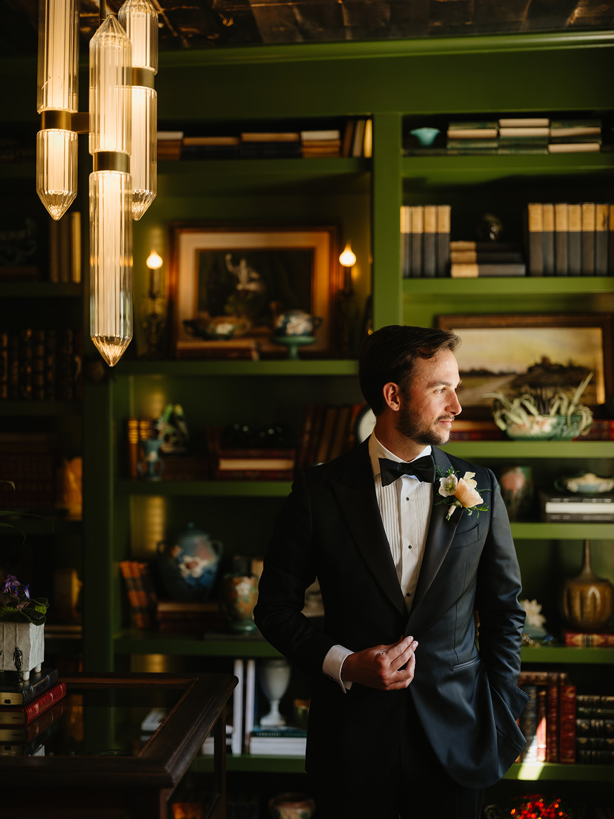 groom at edgemont house in little rock