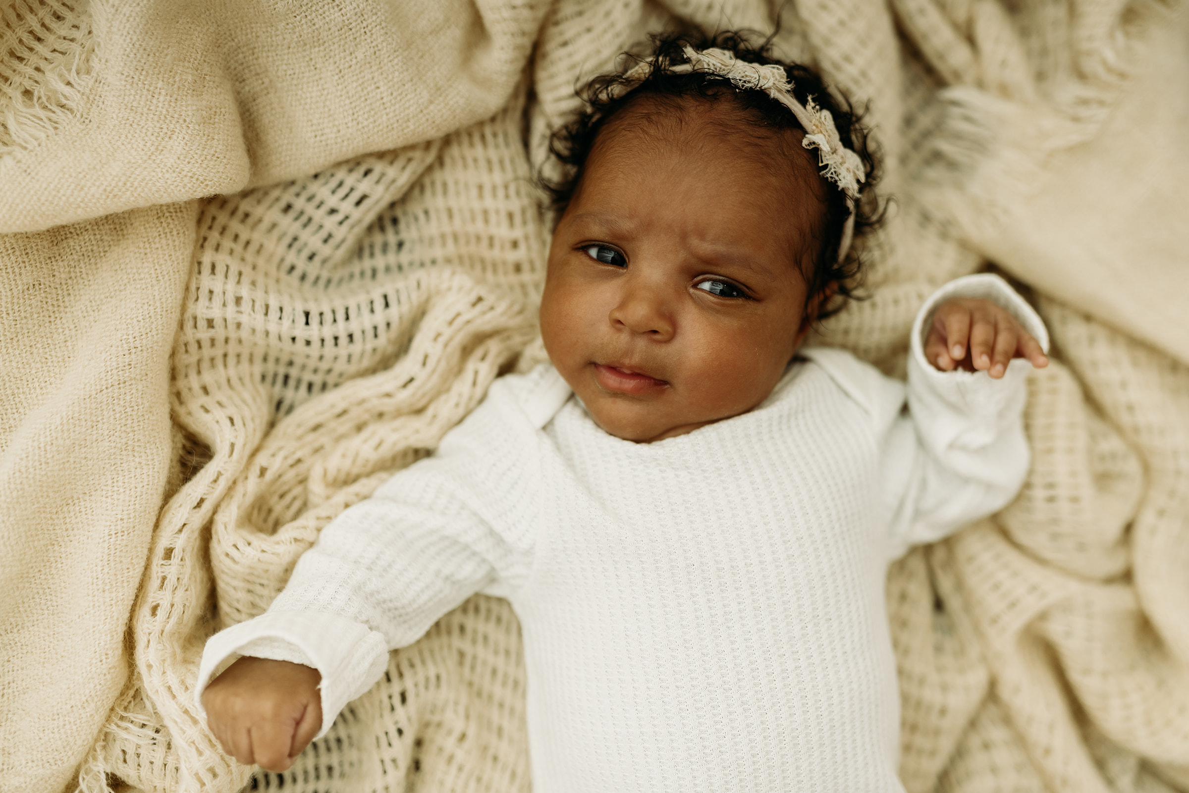 newborn photo shoot with Heather Ann Photography