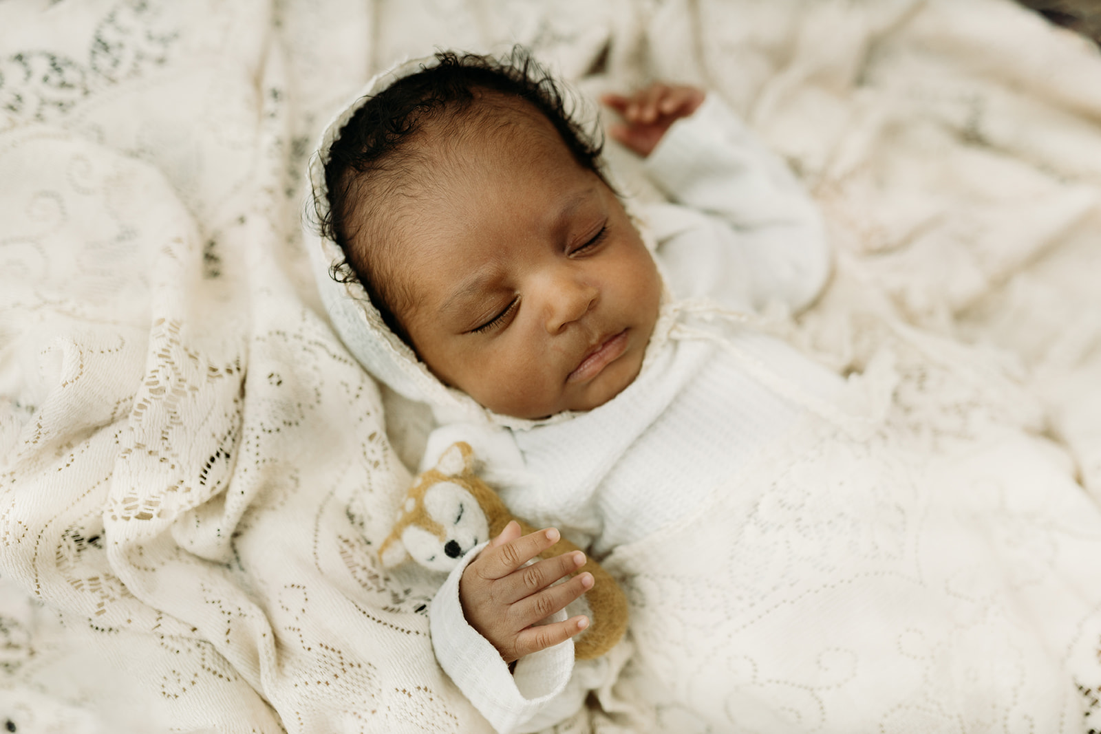 sleep newborn during newborn photo session
