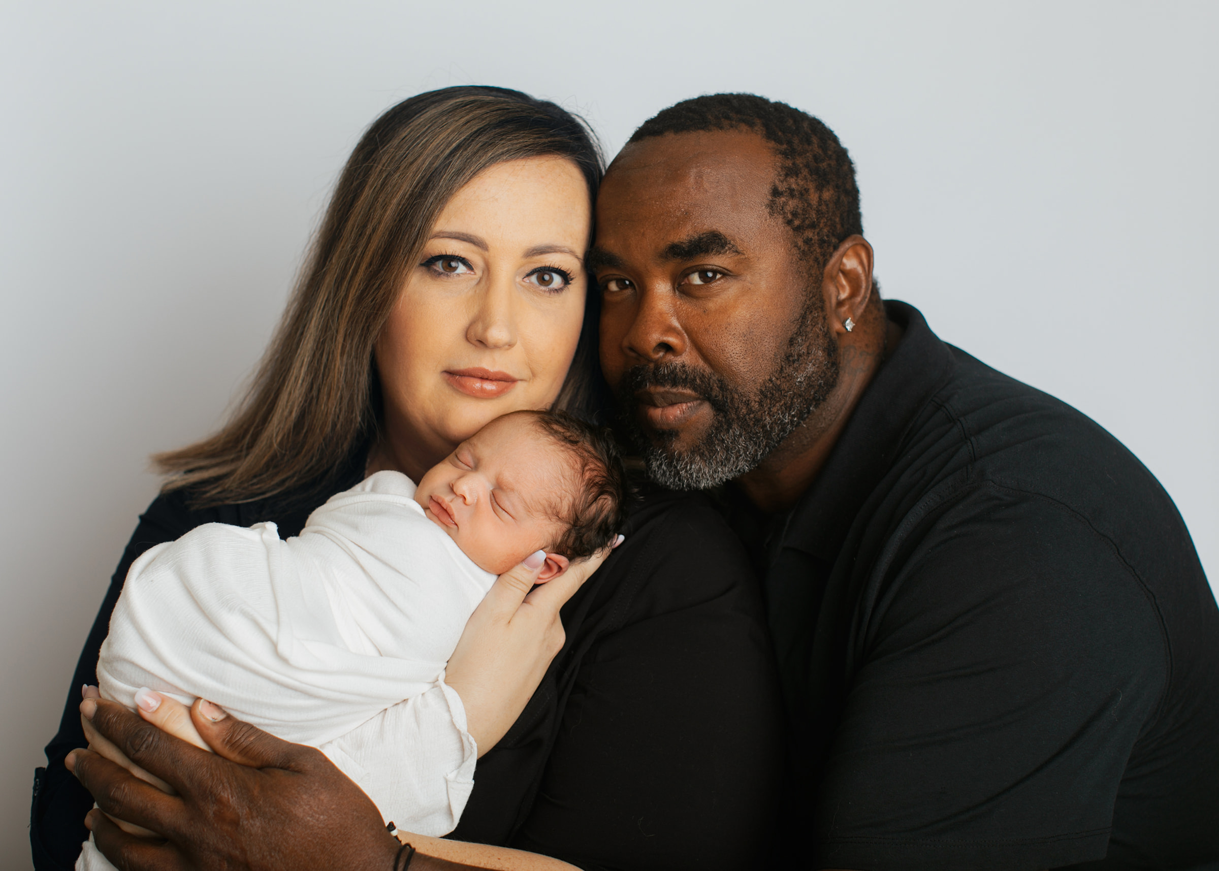 Newborn family portrait inspiration