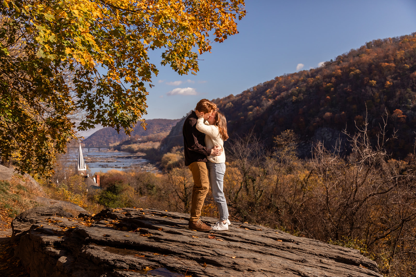 harpers ferry engagement photos