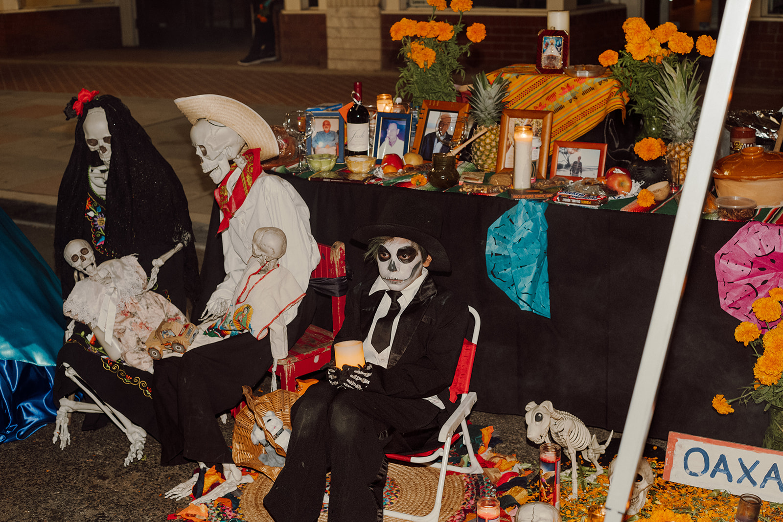 Dia de Los Muertos Celebration in Downtown Santa Ana CA