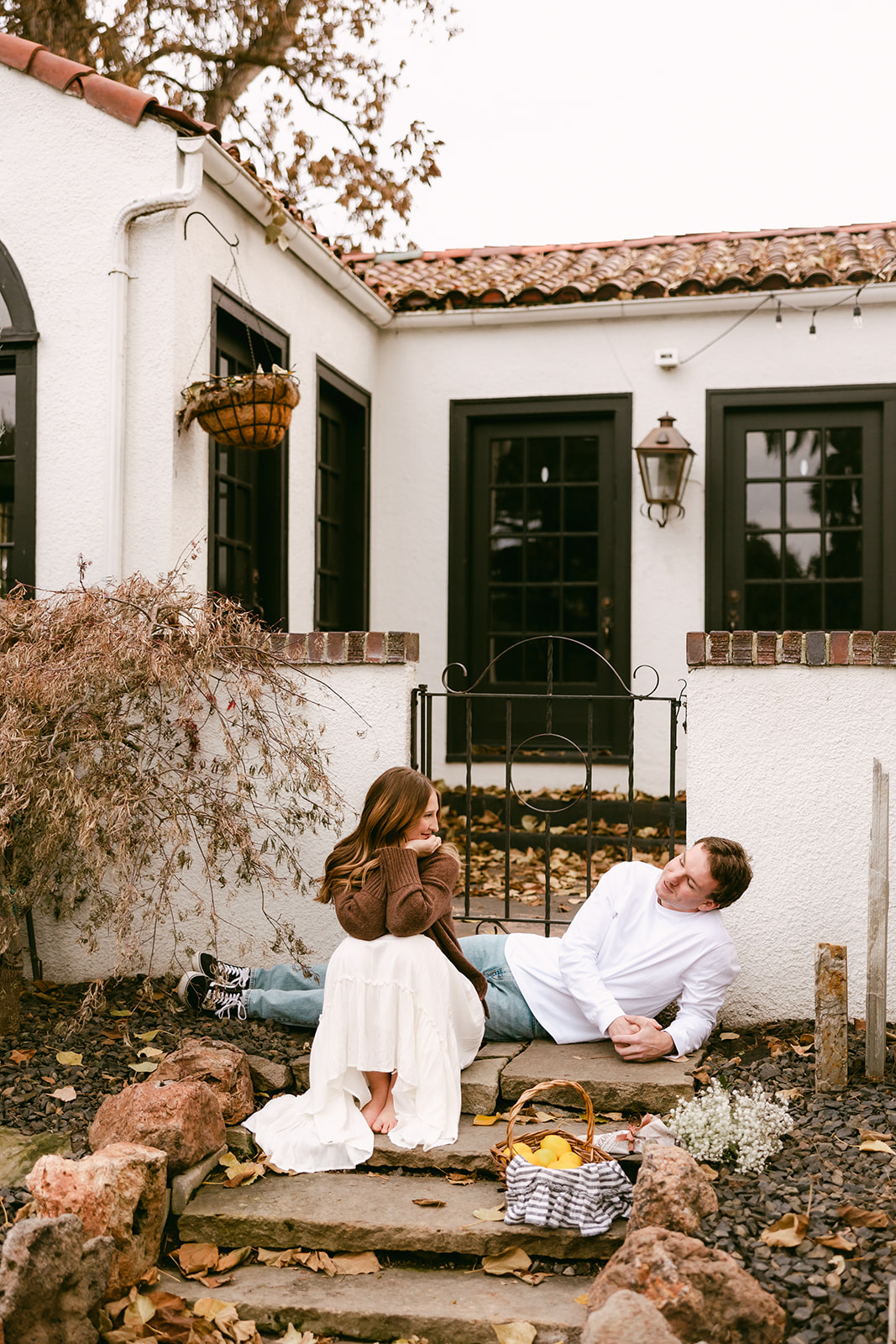 Cozy Autumn Engagements at the Cottage at Riverbend