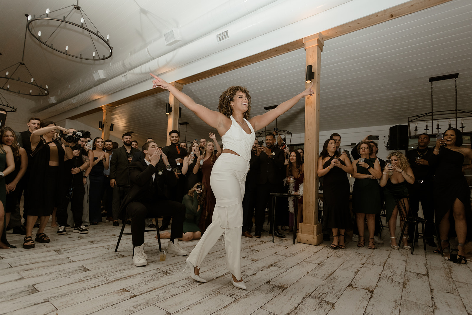 Surprise dance performance with bride for her groom in central florida
