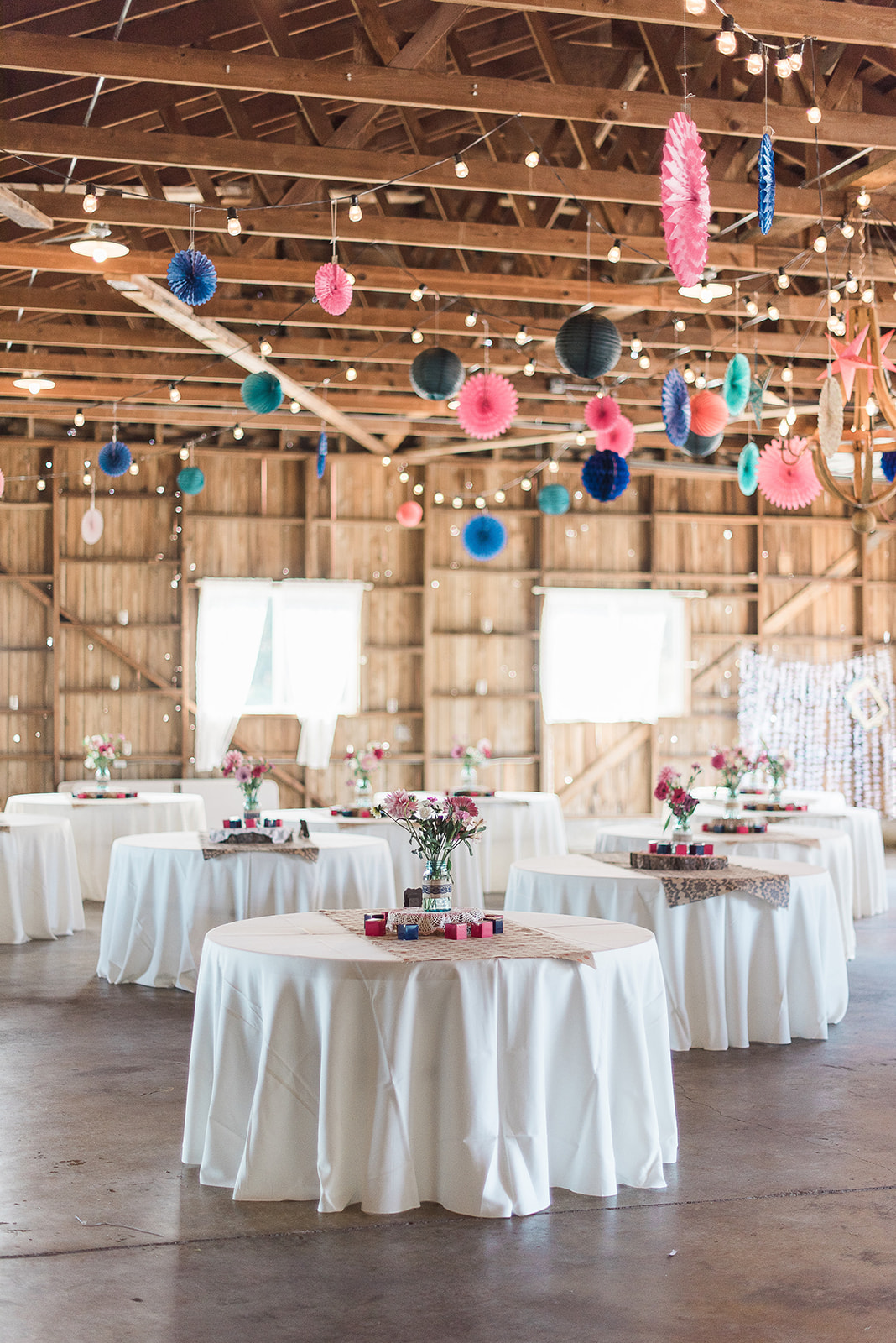 Maplehurst farm wedding reception photo